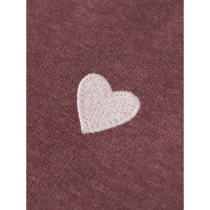NAME IT Sweatshirt Vima Wild Ginger Heart Embroidery